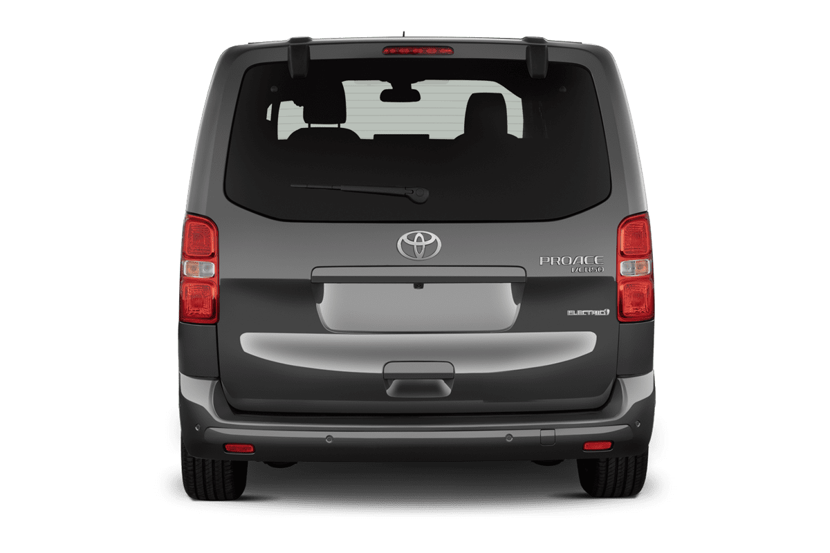 Heckansicht eines Toyota Proace Verso