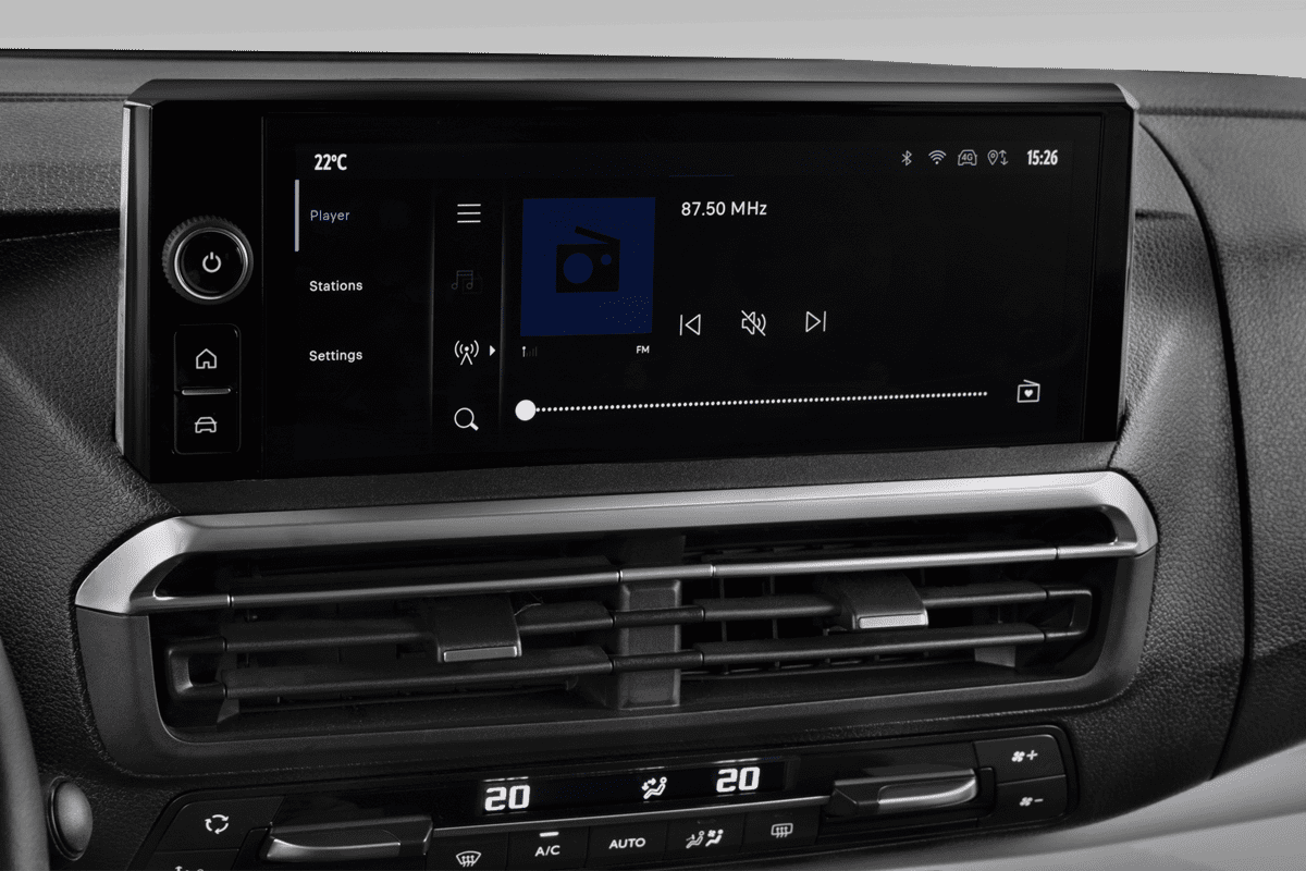 Audiosystem eines Toyota Proace Verso