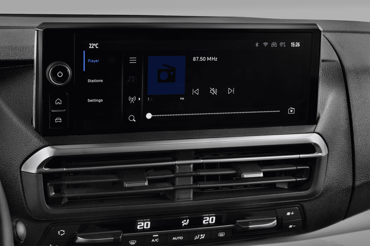 Audiosystem eines Toyota Proace Verso Electric