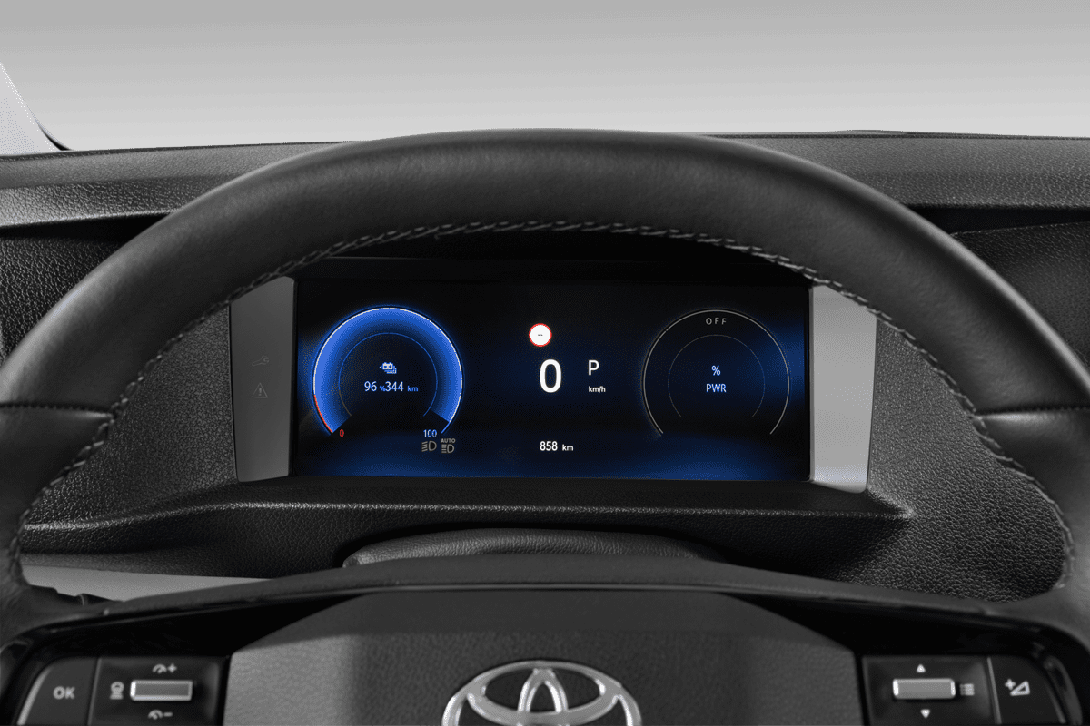 Kombiinstrument eines Toyota Proace Verso Electric