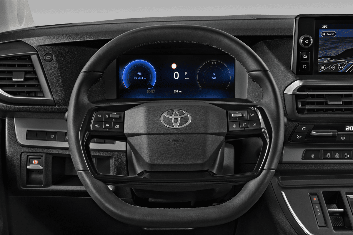 Lenkrad eines Toyota Proace Verso Electric