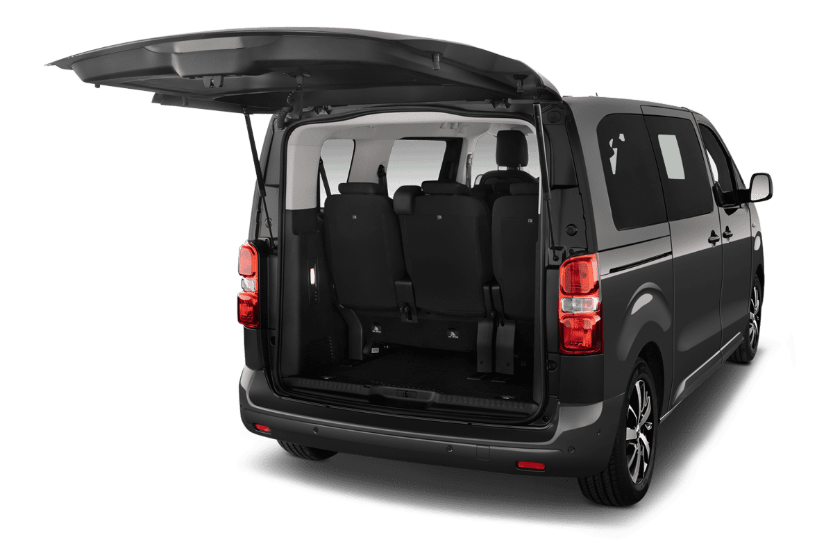 Kofferraum eines Toyota Proace Verso Electric
