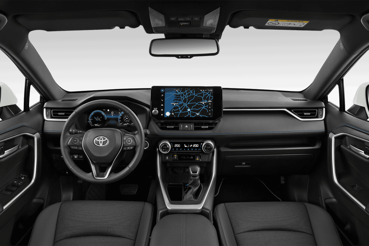 Armaturenbrett eines Toyota RAV4 Plug-In-Hybrid