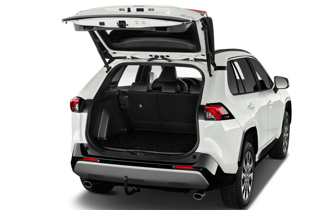 Kofferraum eines Toyota RAV4 Plug-In-Hybrid