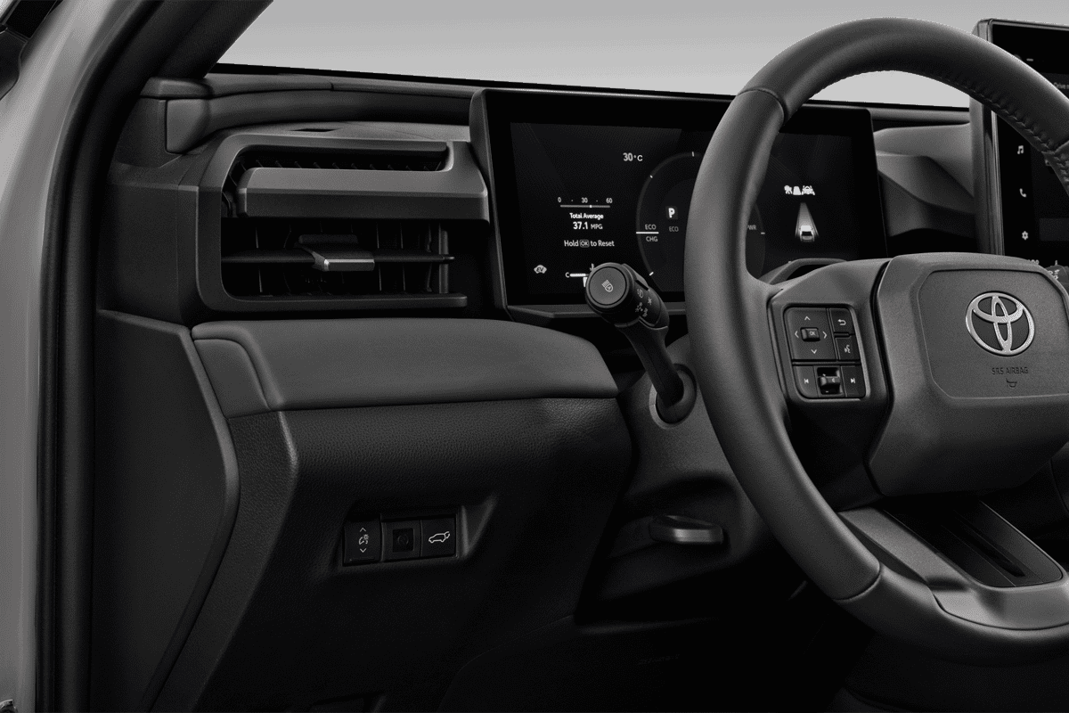 Lüftung eines Toyota RAV4 Hybrid (neues Modell)