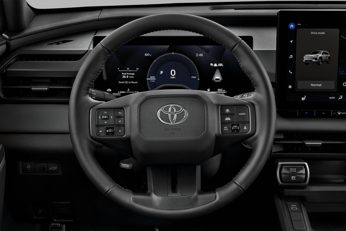 Lenkrad eines Toyota RAV4 Hybrid (neues Modell)