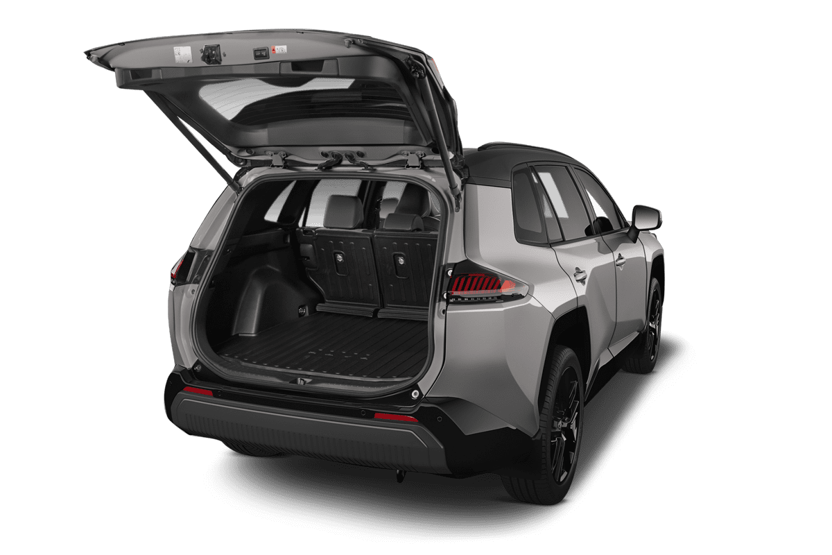 Kofferraum eines Toyota RAV4 Hybrid (neues Modell)