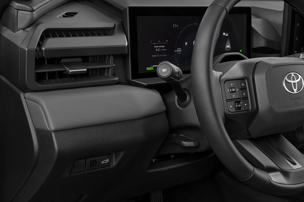 Lüftung eines Toyota RAV4 Hybrid