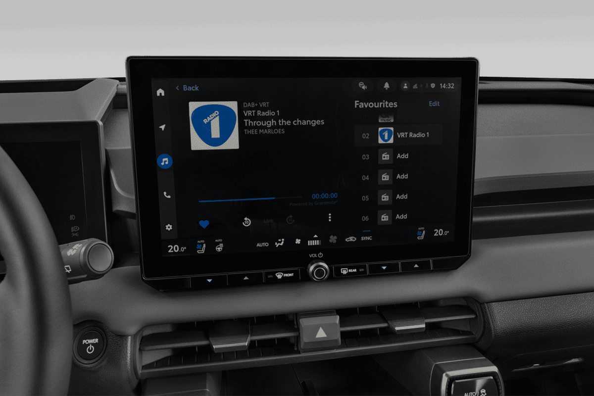 Audiosystem eines Toyota RAV4 Hybrid