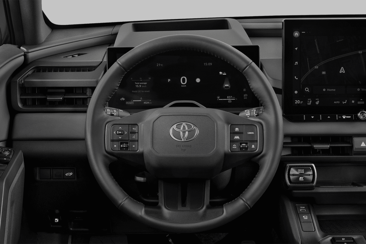 Lenkrad eines Toyota RAV4 Hybrid