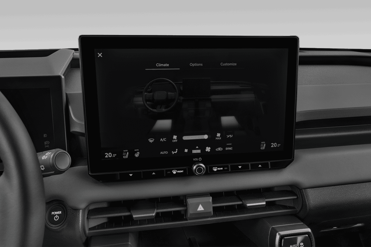 Klimasteuerung eines Toyota RAV4 Hybrid
