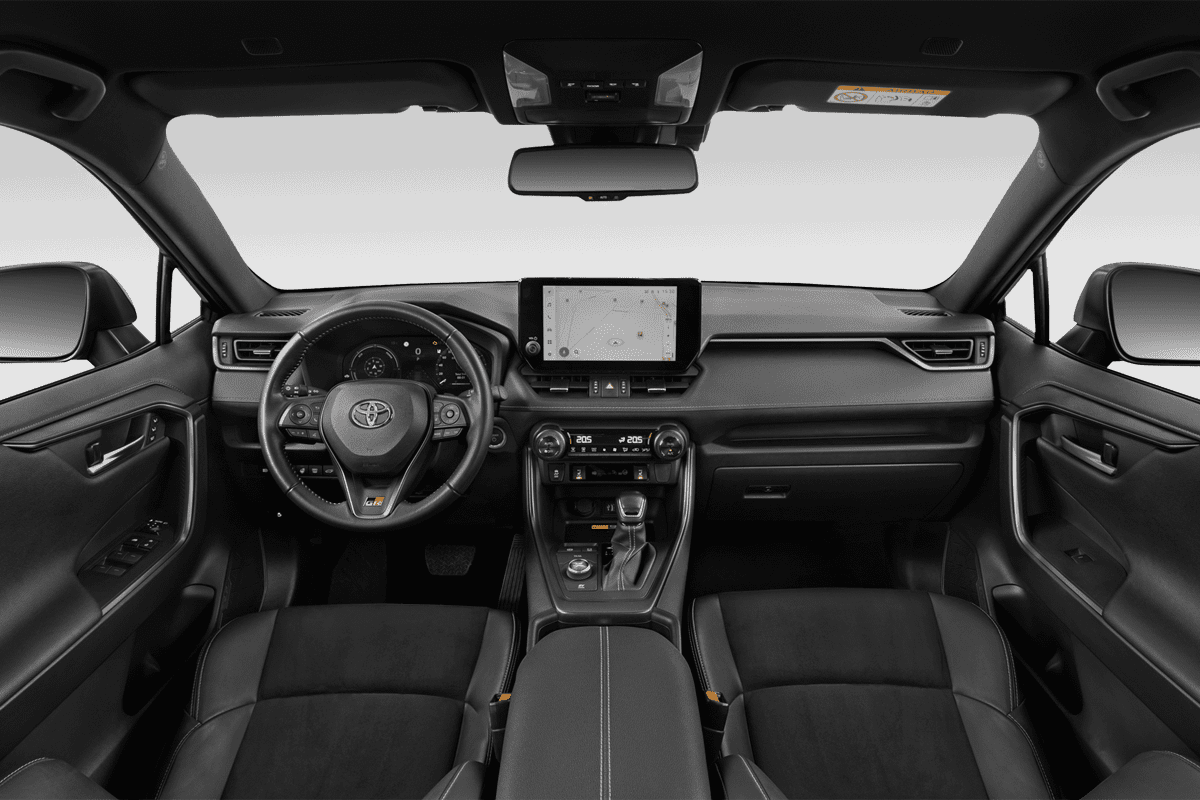 Armaturenbrett eines Toyota RAV4 Hybrid