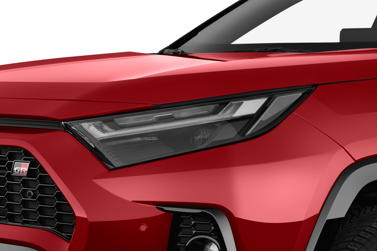 Frontscheinwerfer eines Toyota RAV4 Hybrid