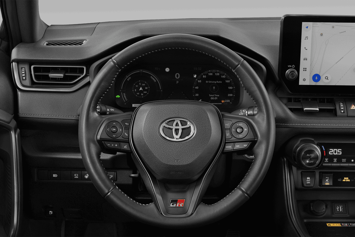 Lenkrad eines Toyota RAV4 Hybrid