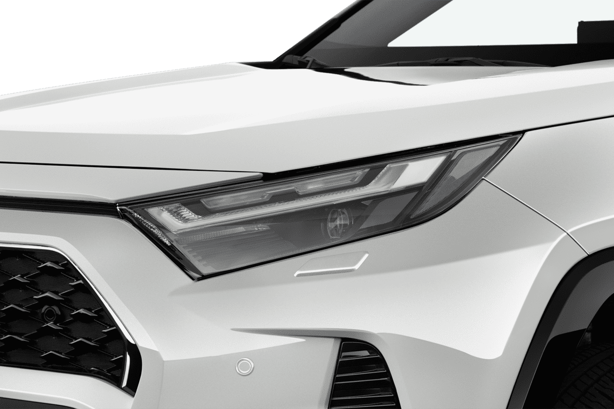 Frontscheinwerfer eines Toyota RAV4 Plug-In-Hybrid
