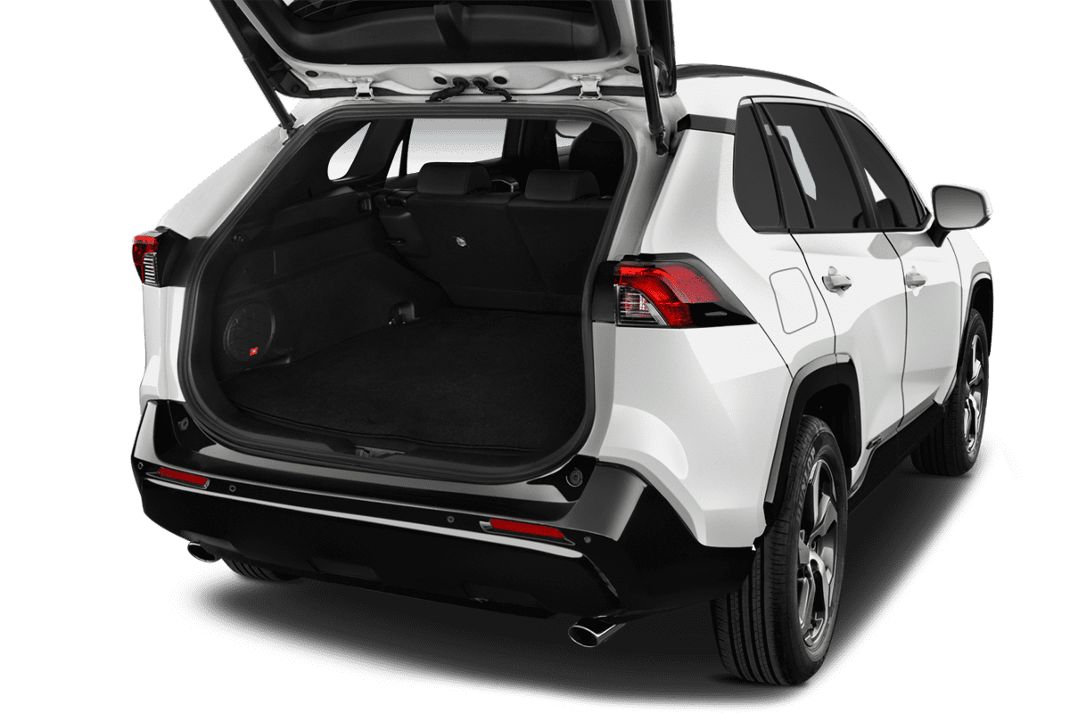 Kofferraum eines Toyota RAV4 Plug-In-Hybrid