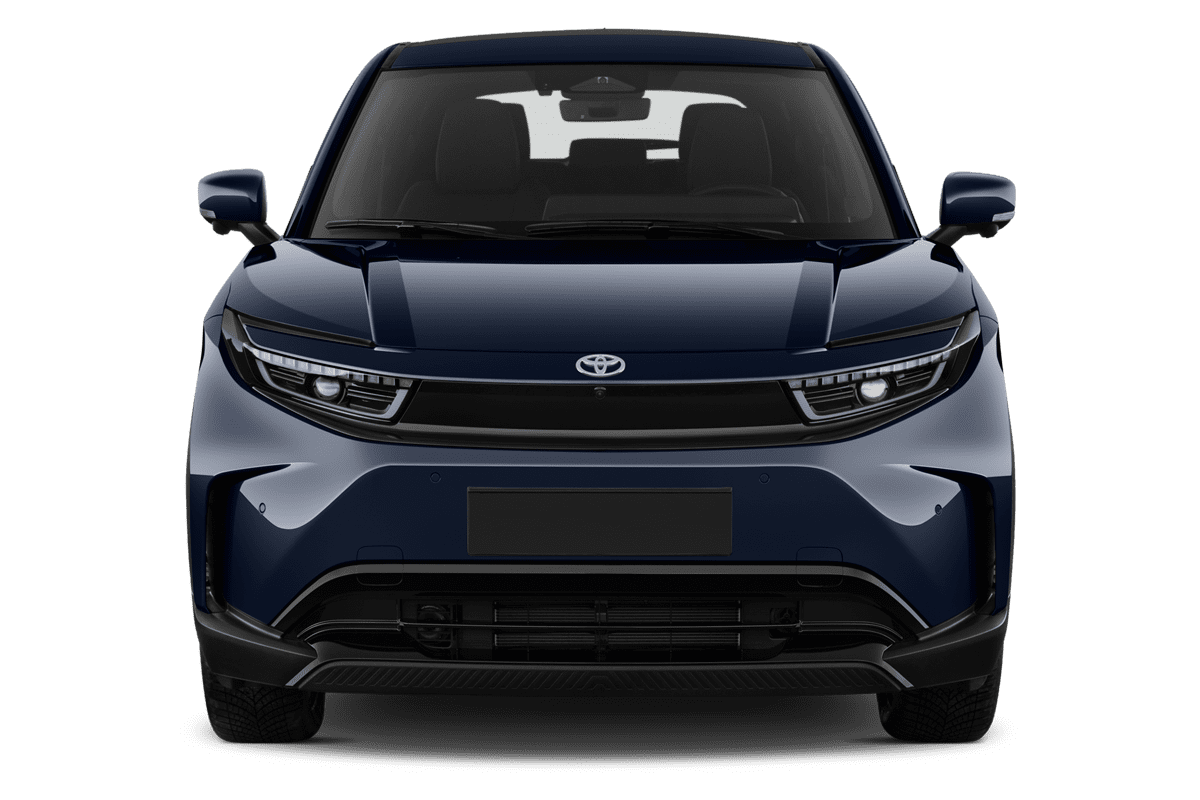 Frontansicht eines Toyota Urban Cruiser (neues Modell), freigestellt