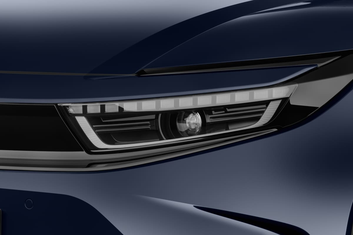 Frontscheinwerfer eines Toyota Urban Cruiser (neues Modell)