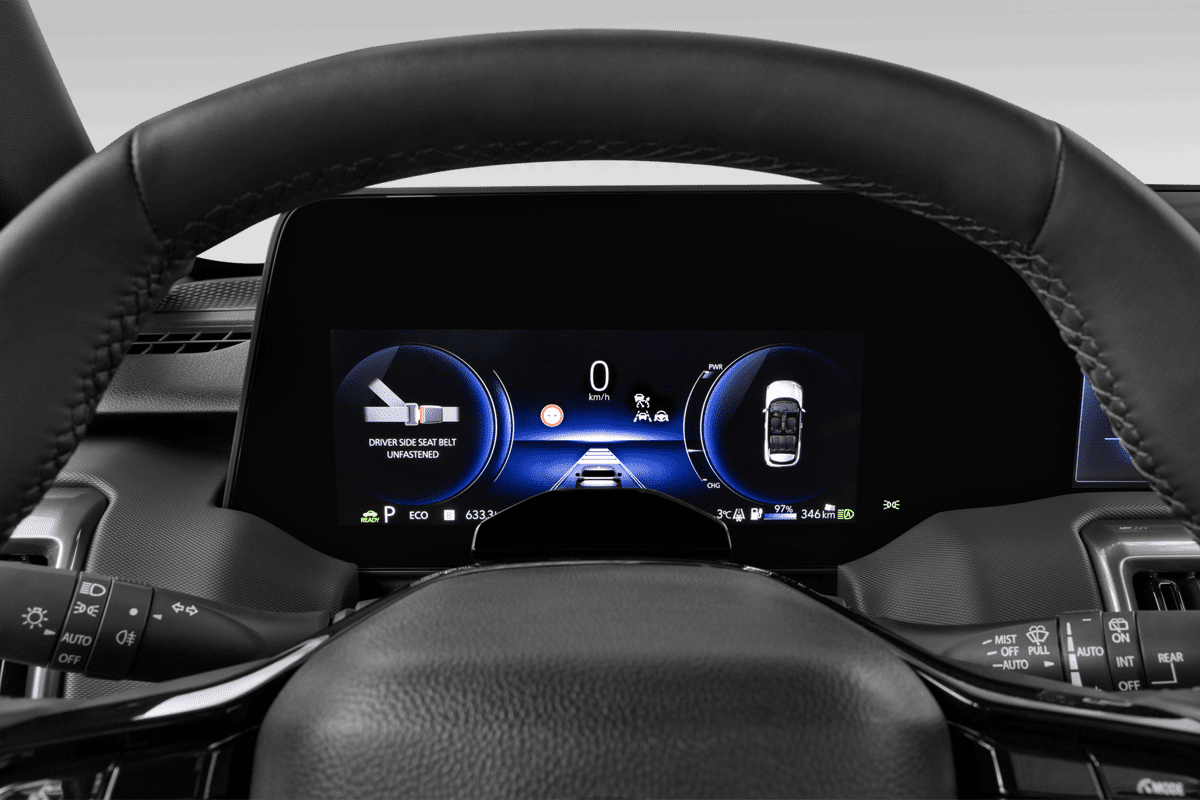 Kombiinstrument eines Toyota Urban Cruiser (neues Modell)