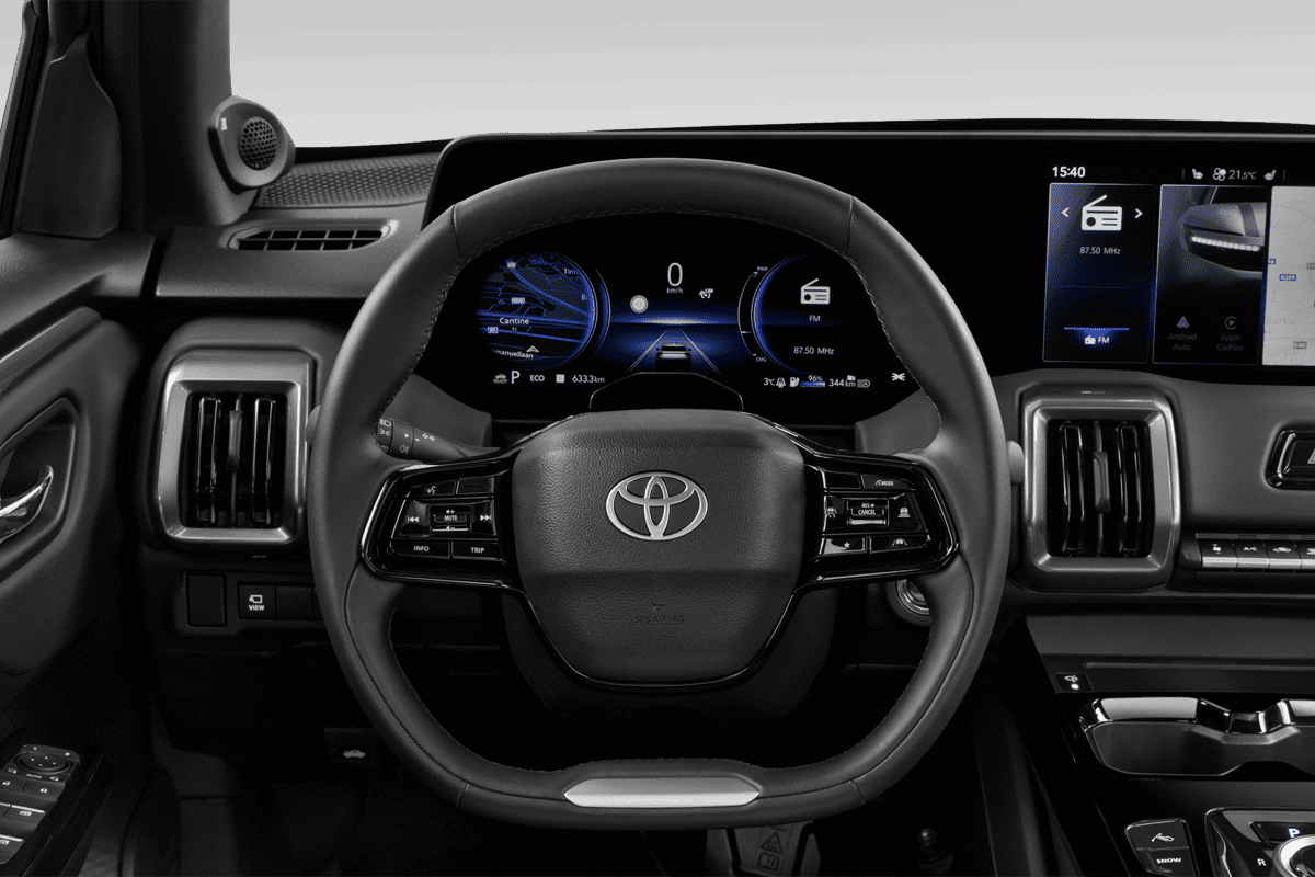 Lenkrad eines Toyota Urban Cruiser (neues Modell)