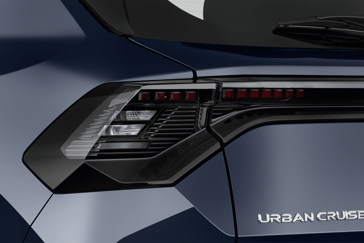 Heckleuchten eines Toyota Urban Cruiser (neues Modell)