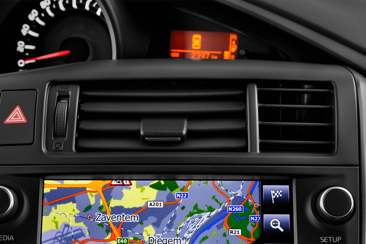 Lüftung eines Toyota Verso