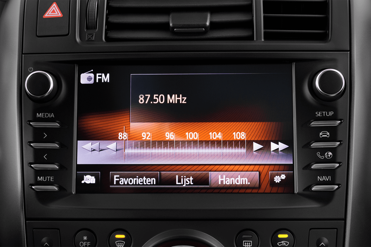 Audiosystem eines Toyota Verso