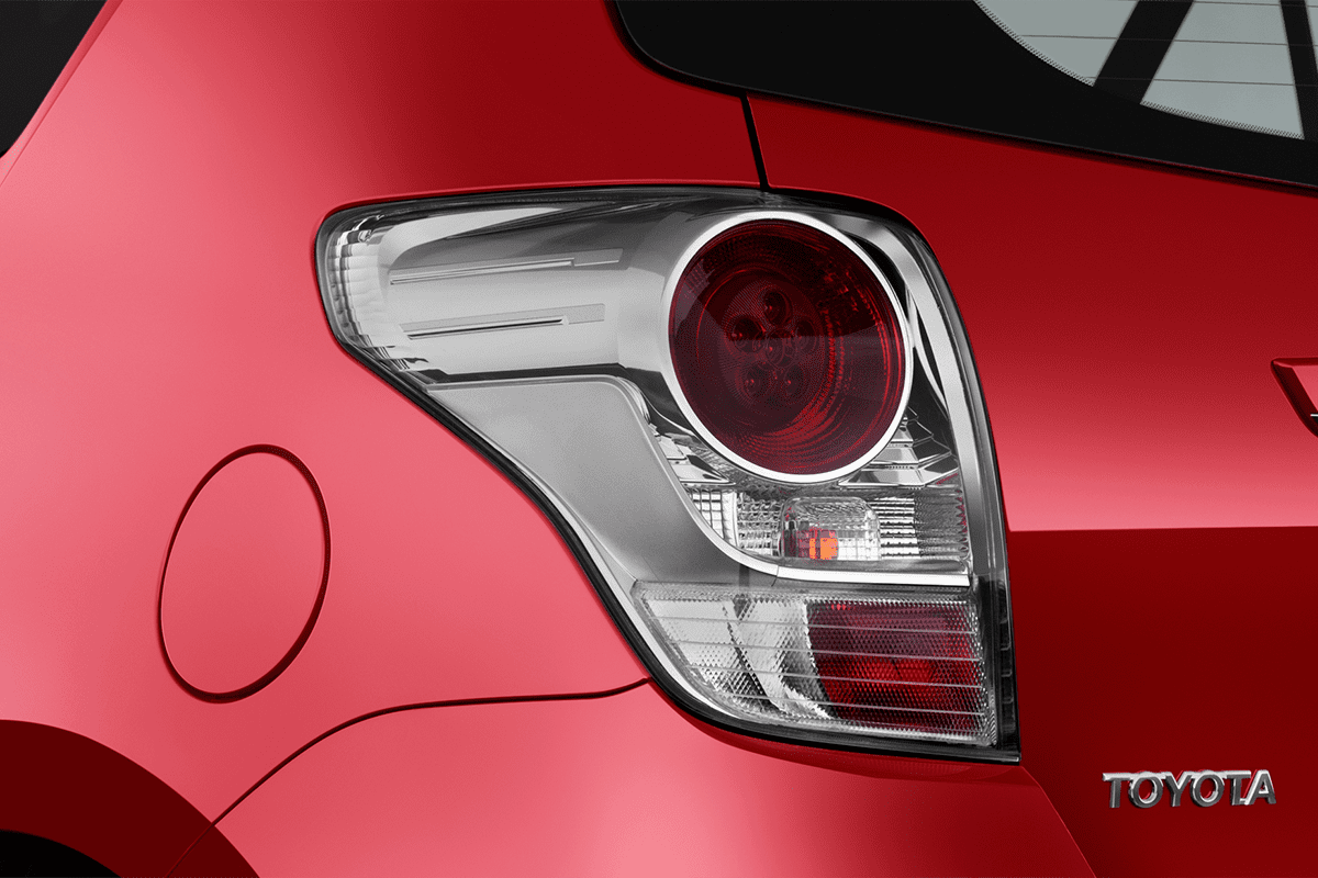 Heckleuchten eines Toyota Verso