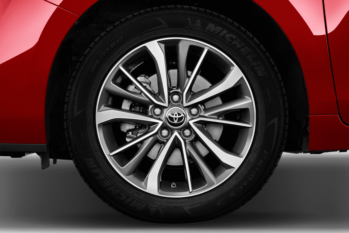 Radkappe oder Felge eines Toyota Verso