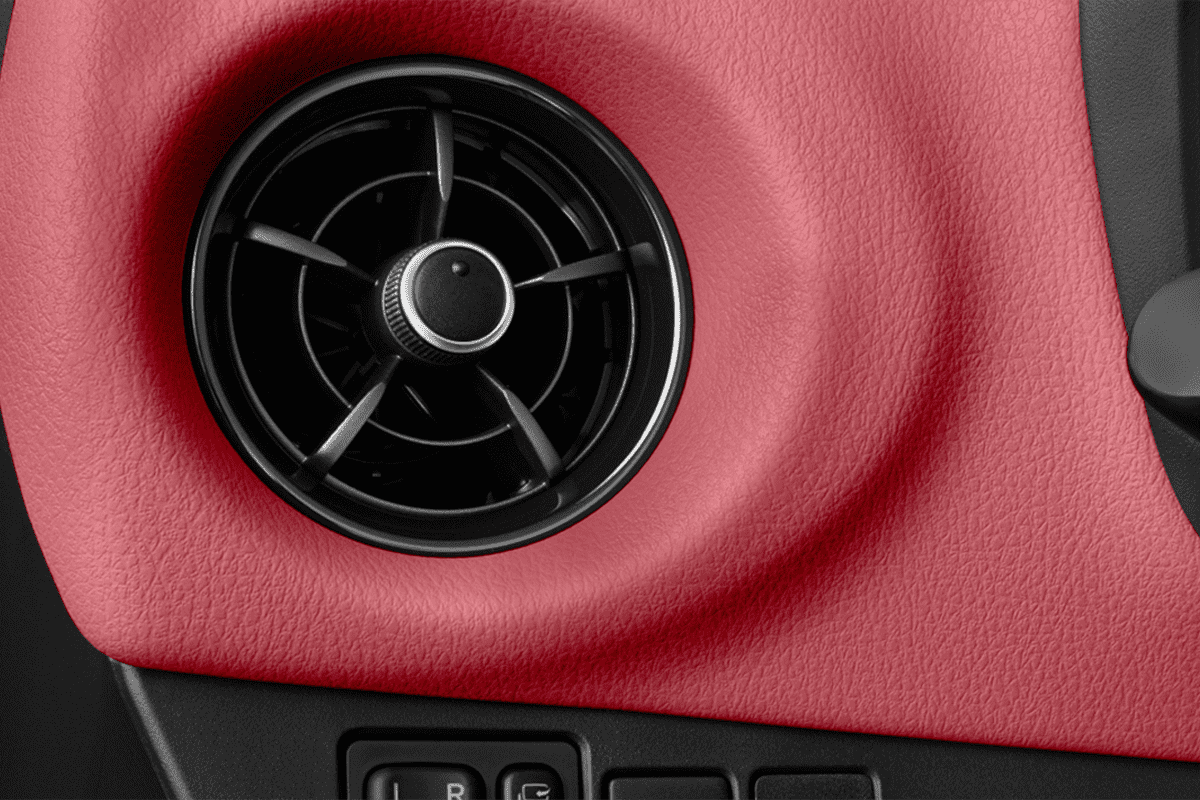 Lüftung eines Toyota Yaris GR-S