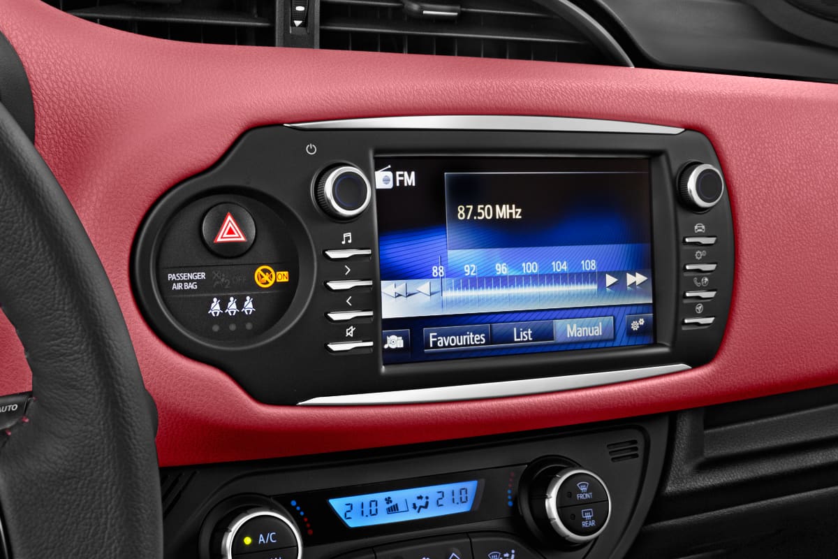 Audiosystem eines Toyota Yaris GR-S