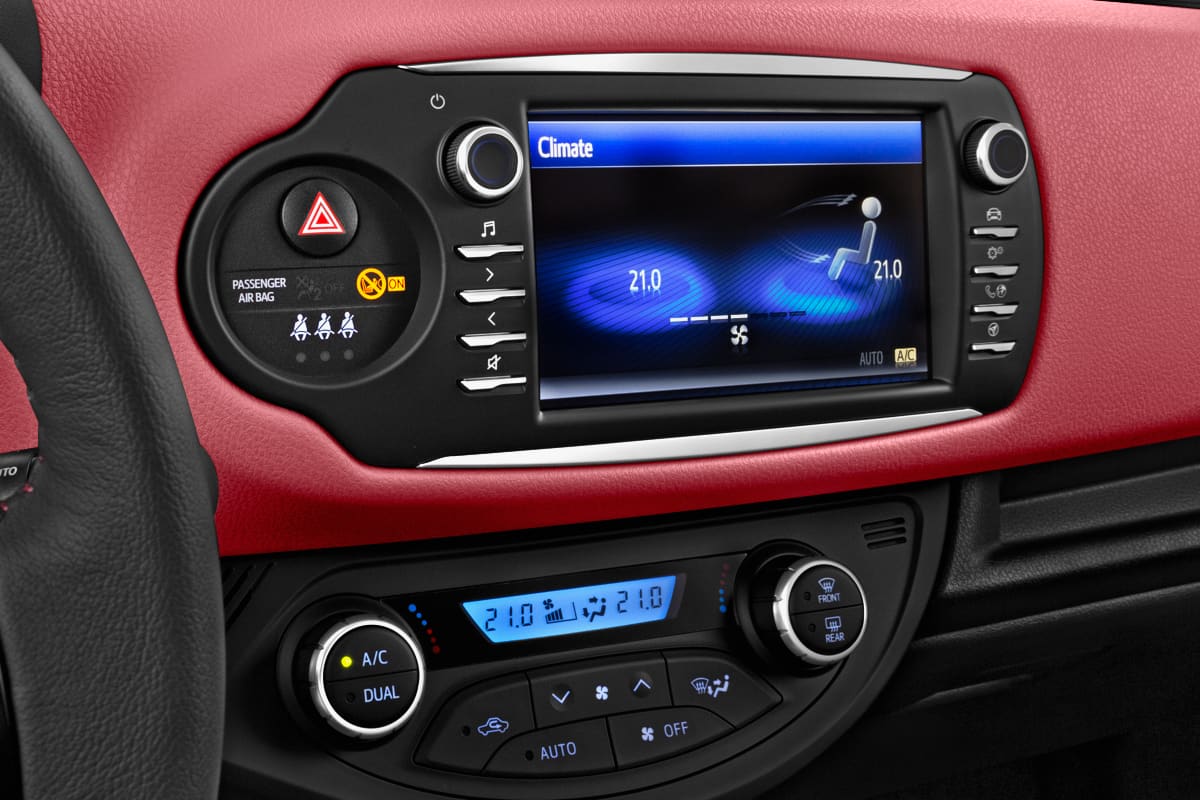 Klimasteuerung eines Toyota Yaris GR-S