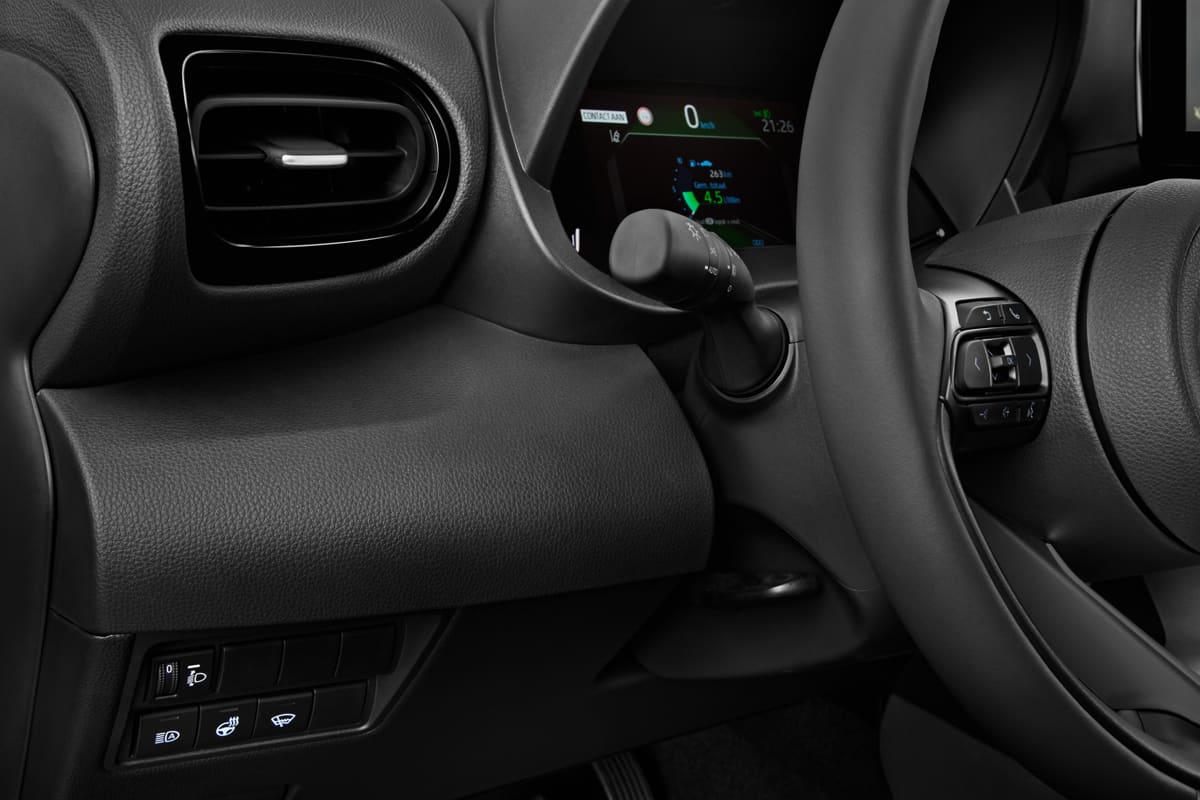 Lüftung eines Toyota Yaris Cross Hybrid