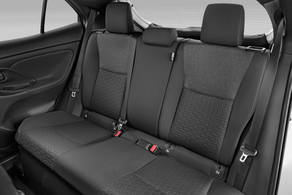Rücksitzbank eines Toyota Yaris Cross Hybrid
