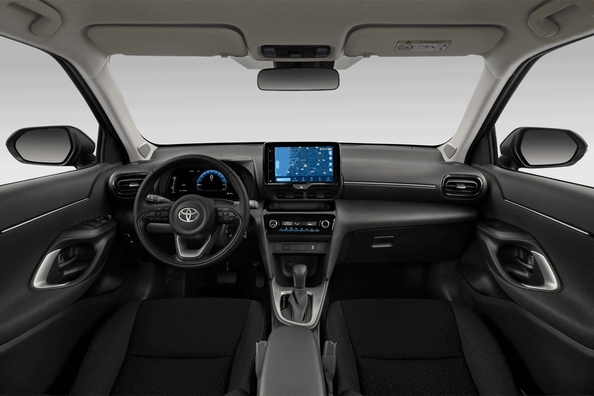 Armaturenbrett eines Toyota Yaris Cross Hybrid