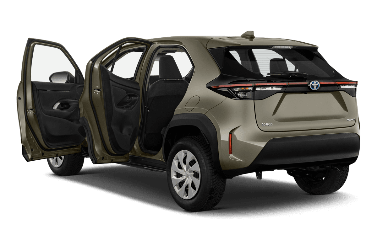 Türen eines Toyota Yaris Cross Hybrid 