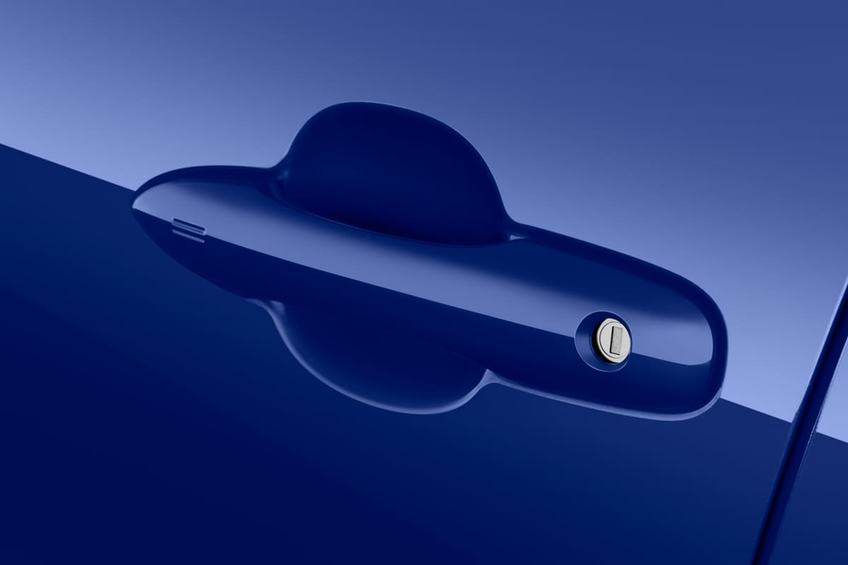 Türgriff eines Toyota Yaris Hybrid