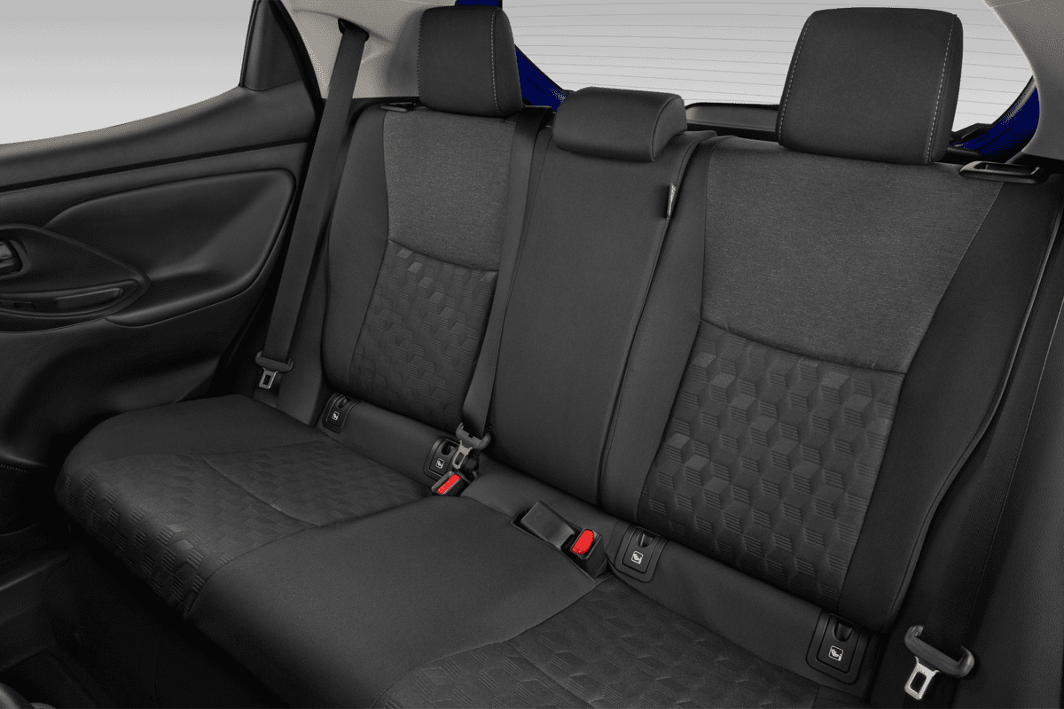 Rücksitzbank eines Toyota Yaris Hybrid