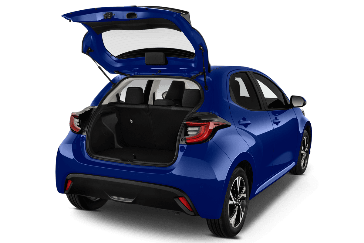 Kofferraum eines Toyota Yaris Hybrid