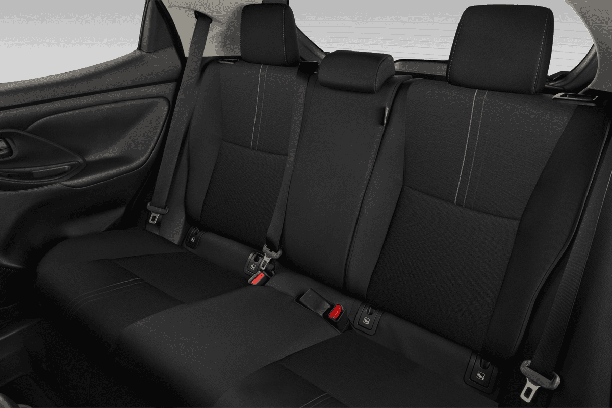 Rücksitzbank eines Toyota Yaris Hybrid