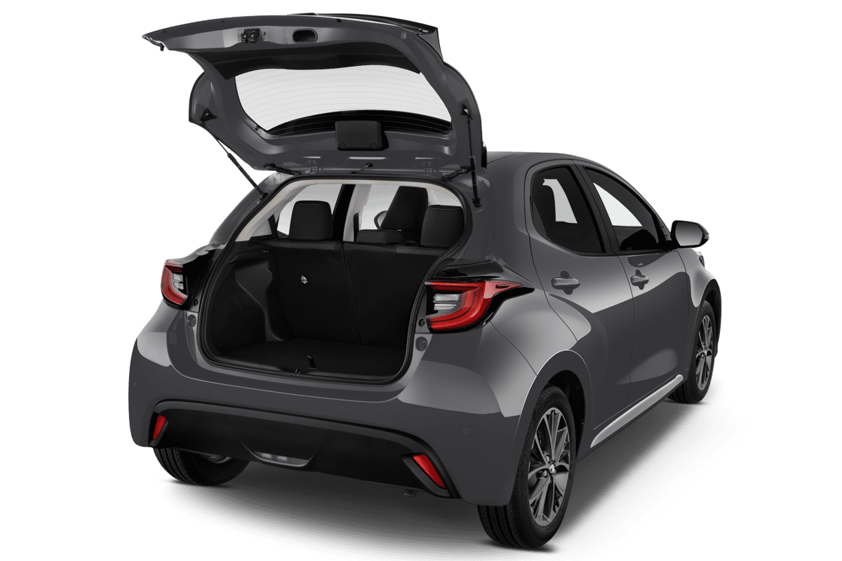 Kofferraum eines Toyota Yaris Hybrid