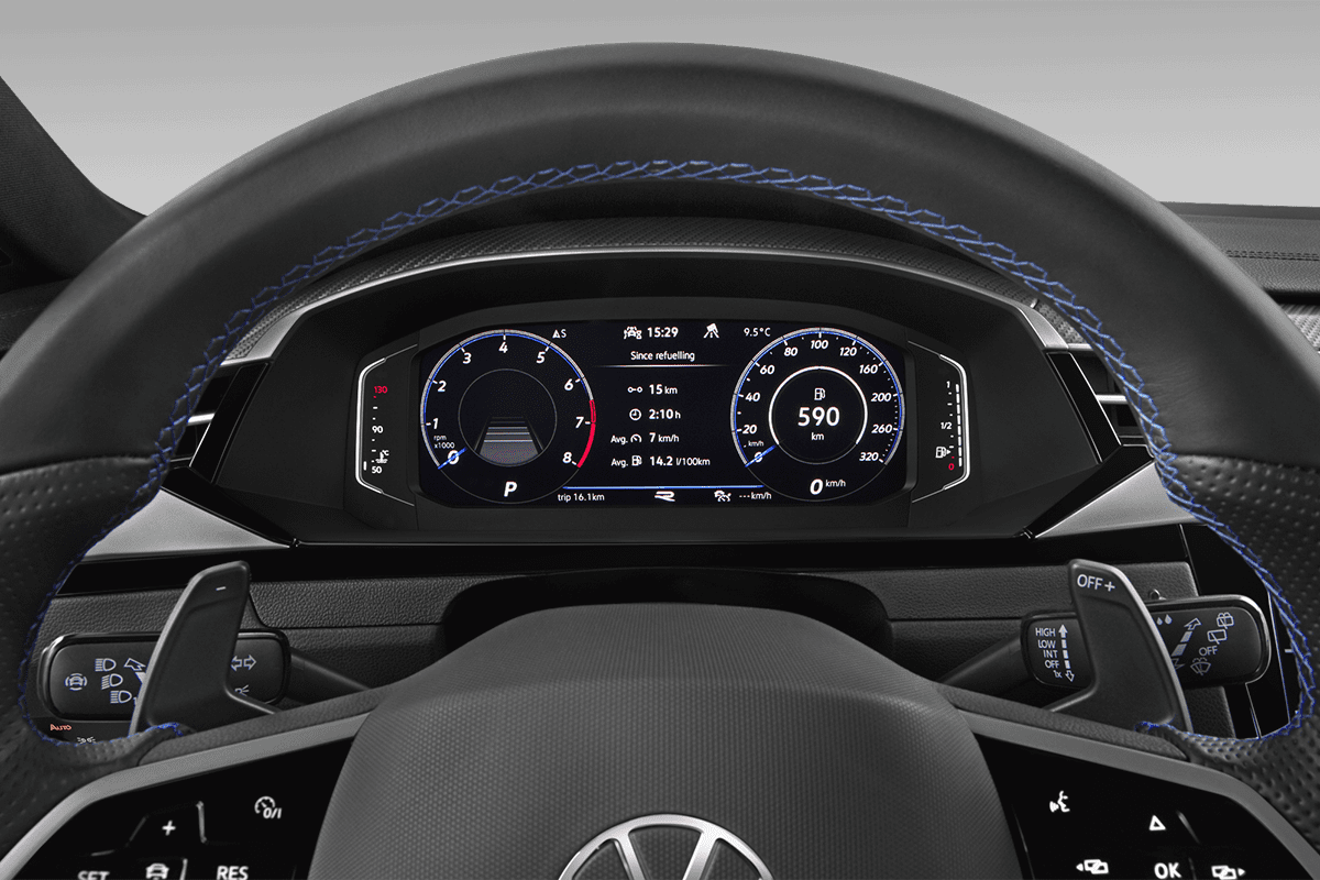 Kombiinstrument eines VW Arteon Shooting Brake R