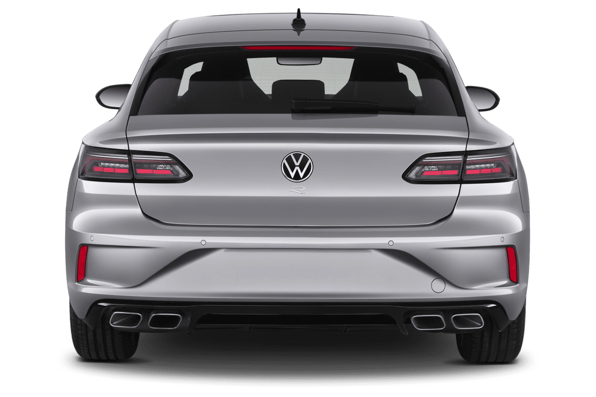 Heckansicht eines VW Arteon Shooting Brake R