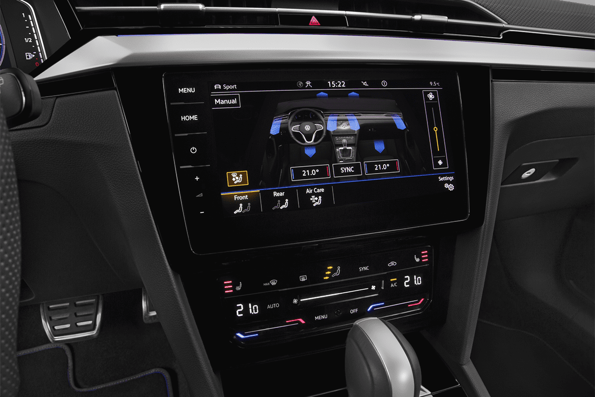 Klimasteuerung eines VW Arteon Shooting Brake R