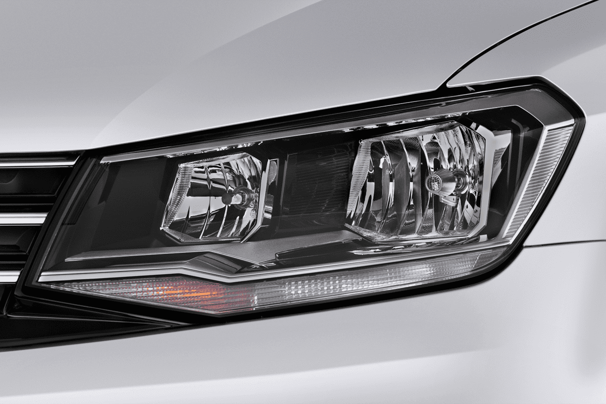 Frontscheinwerfer eines VW Caddy TGI