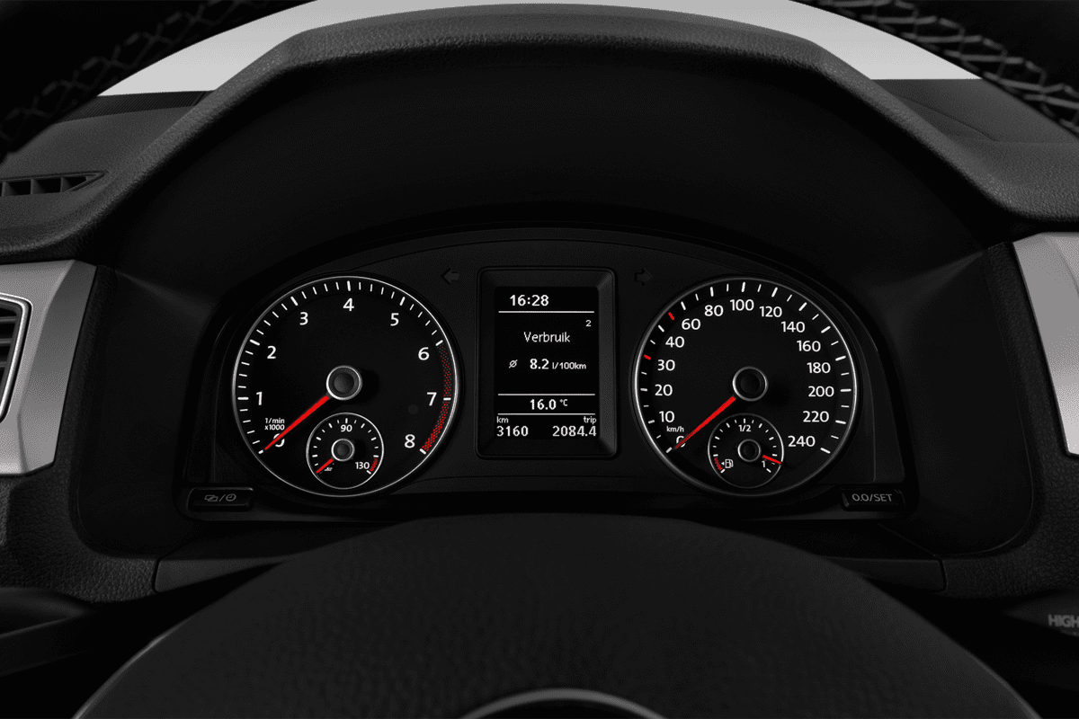Kombiinstrument eines VW Caddy TGI