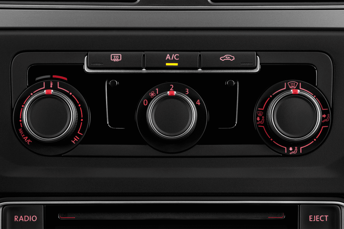 Klimasteuerung eines VW Caddy TGI