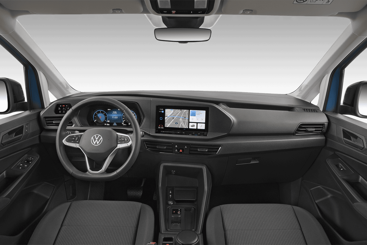 Armaturenbrett eines VW Caddy California