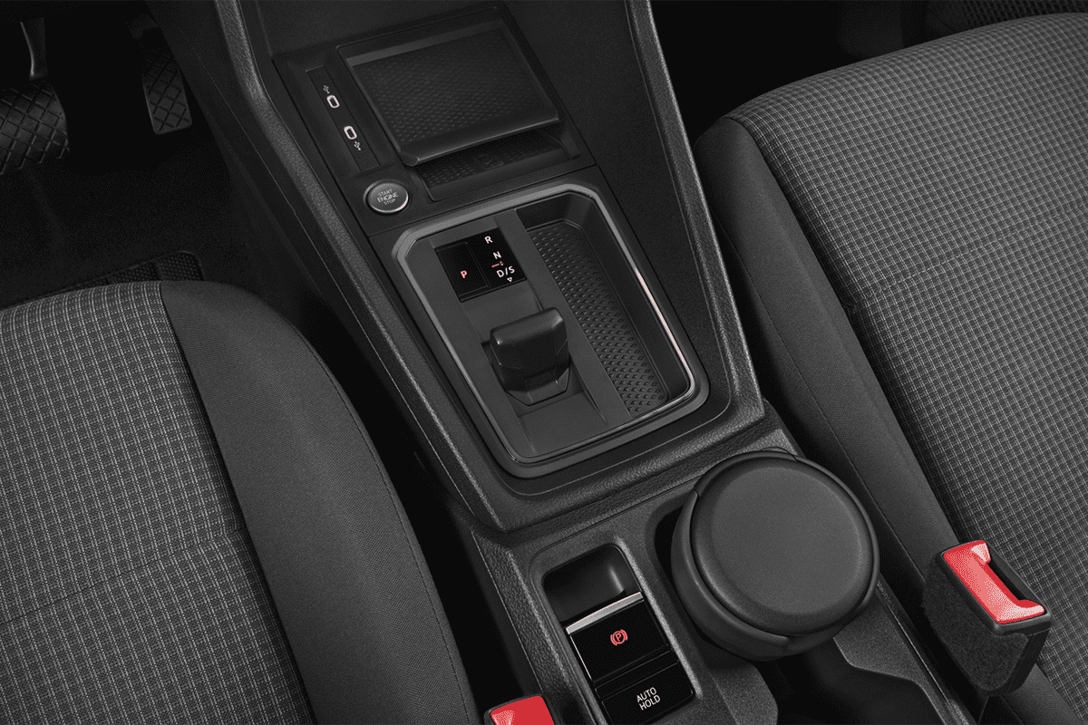 Schaltknüppel eines VW Caddy California