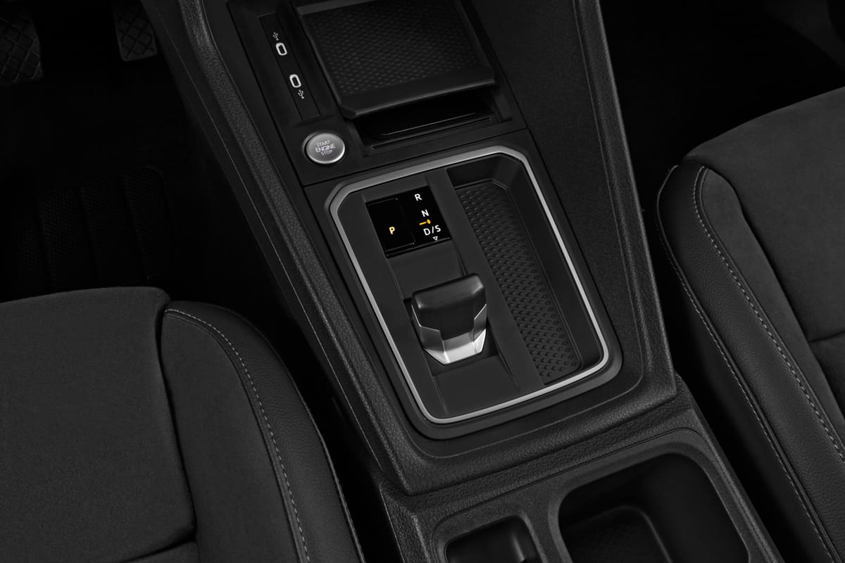 Schaltknüppel eines VW Caddy Plug-in-Hybrid ENERGY